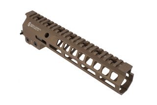 Geissele Super Modular Mk14 9.5in M-LOK handguard for the AR-15 in Desert Dirt